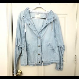 Oversized Denim Outerwear